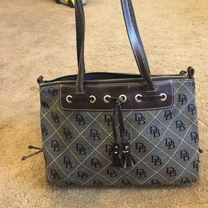 Dooney & Bourke Tassle monogram purse